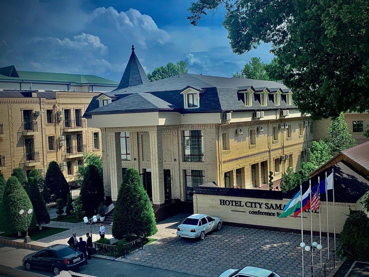 Hotel City Szamarkand Kültér fotó